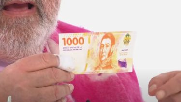 El nuevo diseño del billete de 1.000 fue presentado el año pasado y podría comenzar a circular en julio. 