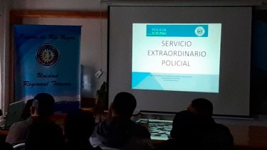 Las primeras capacitaciones fueron en Roca y Bariloche. Foto: gentileza.