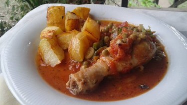 Animate a este suculento pollo a la portuguesa