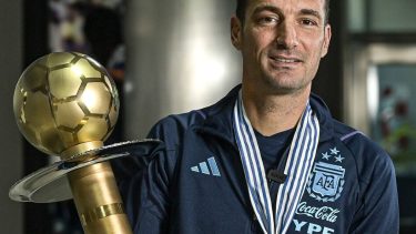 Lionel Scaloni elegido mejor entrenador de América. Foto: Twitter @dataref_ar