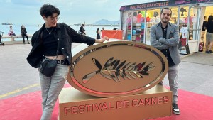 Abril Sanz, la valletana que sueña con hacer cine y que llegó hasta Cannes en busca de financiamiento para su filme