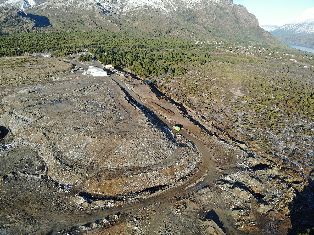 El basural de Bariloche debe dejar de funcionar el próximo 23 de diciembre. Foto: gentileza
