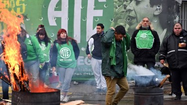 ATE es uno de los gremios que se sumará al paro. Foto: Marcelo Ochoa