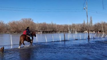 Costa de Reyes, en  Vista Alegre, una de las zonas afectadas tras las crecidas. Foto:; Gentileza Facebook Prensaydifusion Muniva 