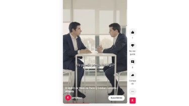 Wado de Pedro y Esteban Lamothe, en un divertido video en clave electoral