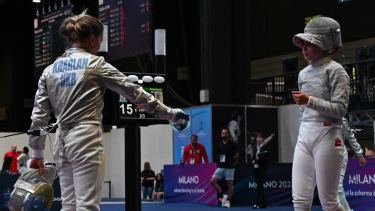 Olga Jarlan quedó descalificada del Mundial de Esgrima por no saluda a la rusa Anna Smirnova.