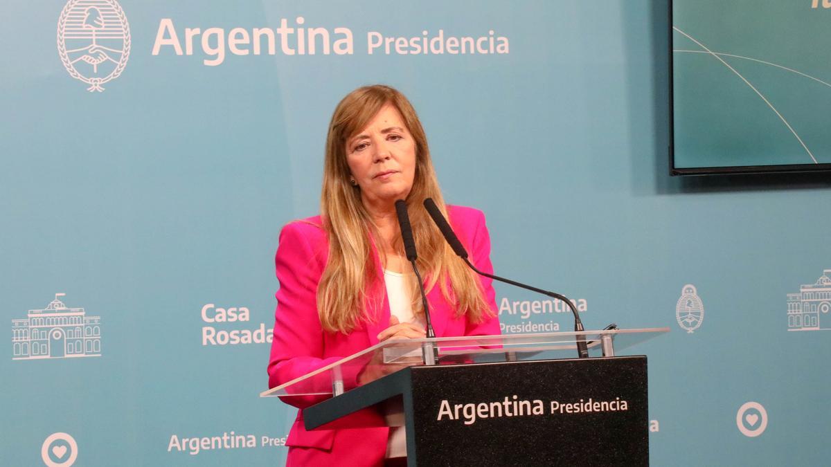 Gabriela Cerruti, portavoz de la Presidencia, fue imputada este miércoles. Foto: Archivo. 
