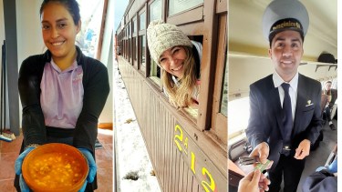 Durante la temporada otoño-invierno el recorrido parte de la estación Ing. Jacobacci y recorre 15 kilómetros hasta llegar al Empalme 648.