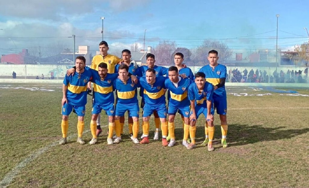 Peña Azul y Oro se coronó campeón por primera vez en la Liga Rionegrina. Foto Gentileza Pasión Deportiva.