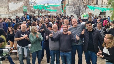 Los candidatos protagonizaron un acto el fin de semana en Roca. Desde hoy las actividades se concentrarán en Viedma.
