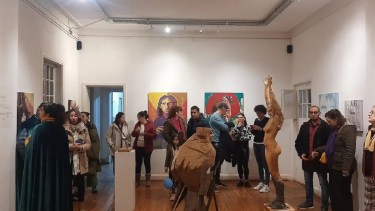 La muestra fue inaugurada este sábado y estará disponible hasta fin de mes. Foto: Gentileza.