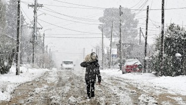 Hay alerta por nevadas en la zona cordillerana de Neuquén Foto: Archivo Chino Leiva