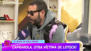 Mariano Caprarola, víctima de Aníbal Lotocki: «Si digo quien es su protección termino muerto»