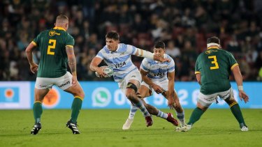 Rugby Championship: Los Pumas reaccionaron pero nos les alcanzó para derrotar a Sudáfrica