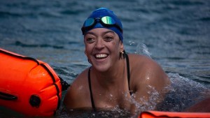 Silvana Romero, desde Cutral Co sueña con nadar en las Islas Malvinas