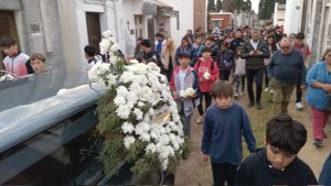Despidieron a Joaquín, el adolescente de 14 años asesinado por el amigo