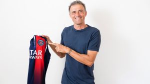 PSG presentó a Luis Enrique como nuevo entrenador