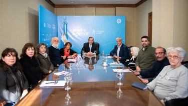Representantes de organismos de Derechos Humanos se reunieron con el ministro de Justicia, Martín Soria, para analizar la situación en Jujuy y buscar soluciones frente a la vulneración de derechos. Foto Twitter Martín Soria.