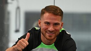 Así recibieron a Alexis Mac Allister en su primer entrenamiento en Liverpool