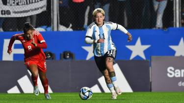 Yamila Rodríguez anotó un gol en la victoria albiceleste.