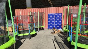 La Aduana incautó 1.630 camas elásticas importadas que incumplían requisitos de seguridad