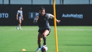 El último entrenamiento de Messi previo al debut con el Inter Miami