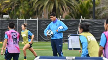 Germán Portanova confirmó la nómina de jugadoras para disputar los Juegos Panamericanos. (Foto: AFA)
