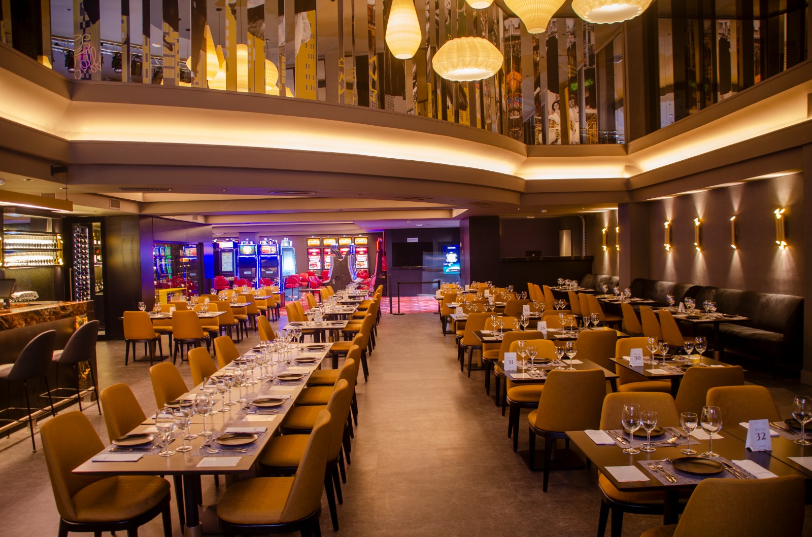 El nuevo espacio gastronómico del Casino de Bariloche abre de miércoles a domingos. Gentileza 