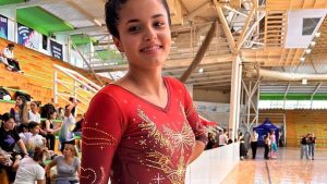Josefina, la patinadora de Regina que representa al país en los Panamericanos de Colombia