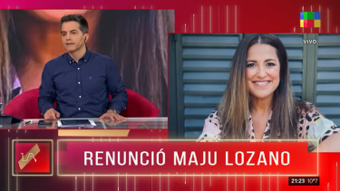 Maju Lozano renunció a Todas las Tardes, el programa de El Nueve. 