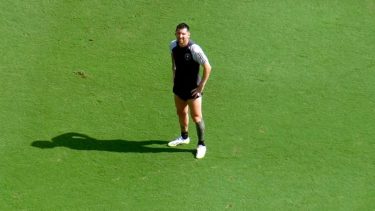 Messi dijo presente en la práctica del Inter de Miami.