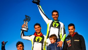 Nicolás Giustozzi ganó la tercera fecha del Patagónico de enduro, en Cinco Saltos