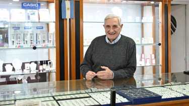 “Yo a Allen le debo todo, lo quiero muchísimo”, dijo Aldo a sus 94 años. Foto: Florencia Salto.