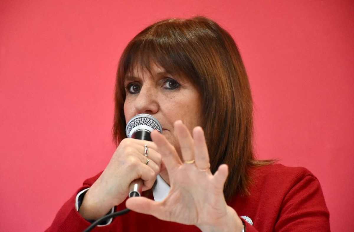 La precandidata a presidenta del PRO Patricia Bullrich denunció al ministro de Justicia, Martín Soria. (Archivo Matías Subat)