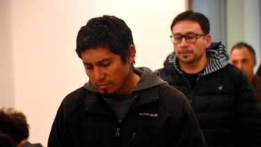 Osuna y Sánz, detenidos el jueves a la tarde en la Ciudad Judicial. (Matías Subat)