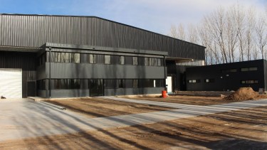 Las instalaciones de Blancoamor en Fernández oro.