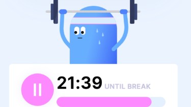 La criatura virtual que te puede ayudar a no desconcentrarte. Fuente: Ottoapp.me
