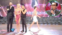 Imagen de Escándalos en la televisión: El día que Pampita se levantó y se fue del jurado del «Bailando»