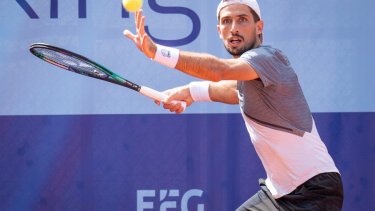 El cordobés se clasificó por primera vez a la final de un torneo ATP. (Foto: Gentileza)