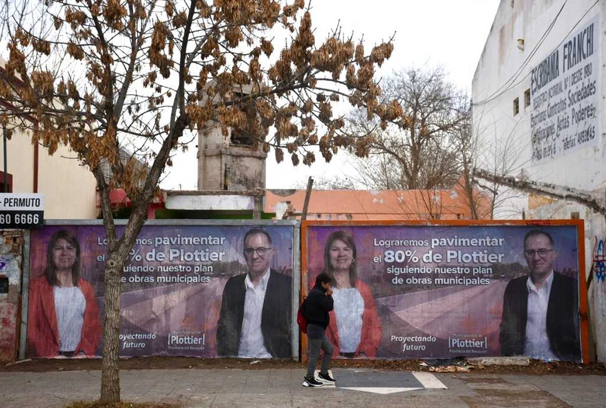 Plottier realizará sus elecciones municipales el 3 de septiembre. Foto: Matías Subat.