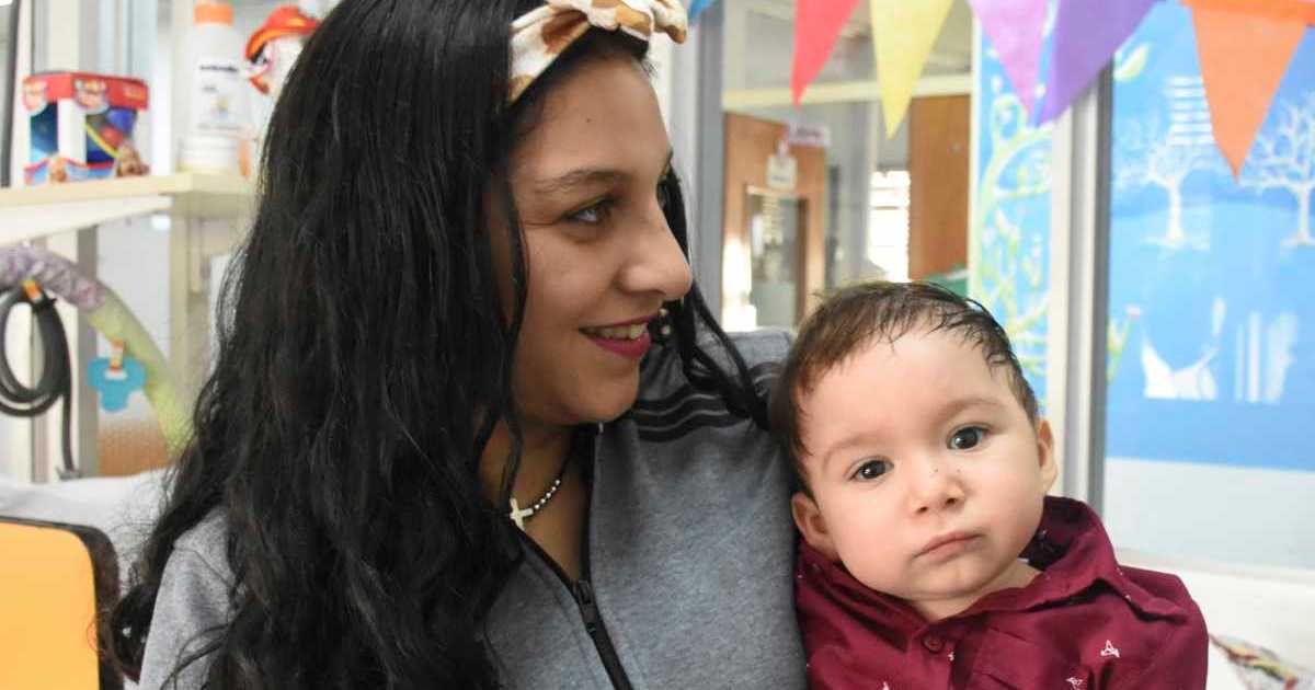 The story of Ciro, the baby who turned one year old in the Roca ...