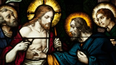 Santo Tomás Apóstol no creyó hasta que no vio, pero luego se volcó completamente a predicar la palabra de Jesús.-