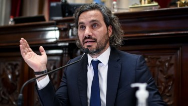 El canciller Cafiero le respondió a su par británico  @JamesCleverly en Twitter. 