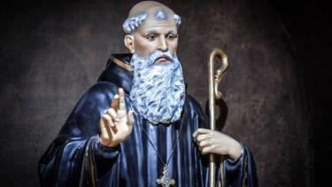 San Benito de Nurcia es considerado uno de los santos más milagrosos.-