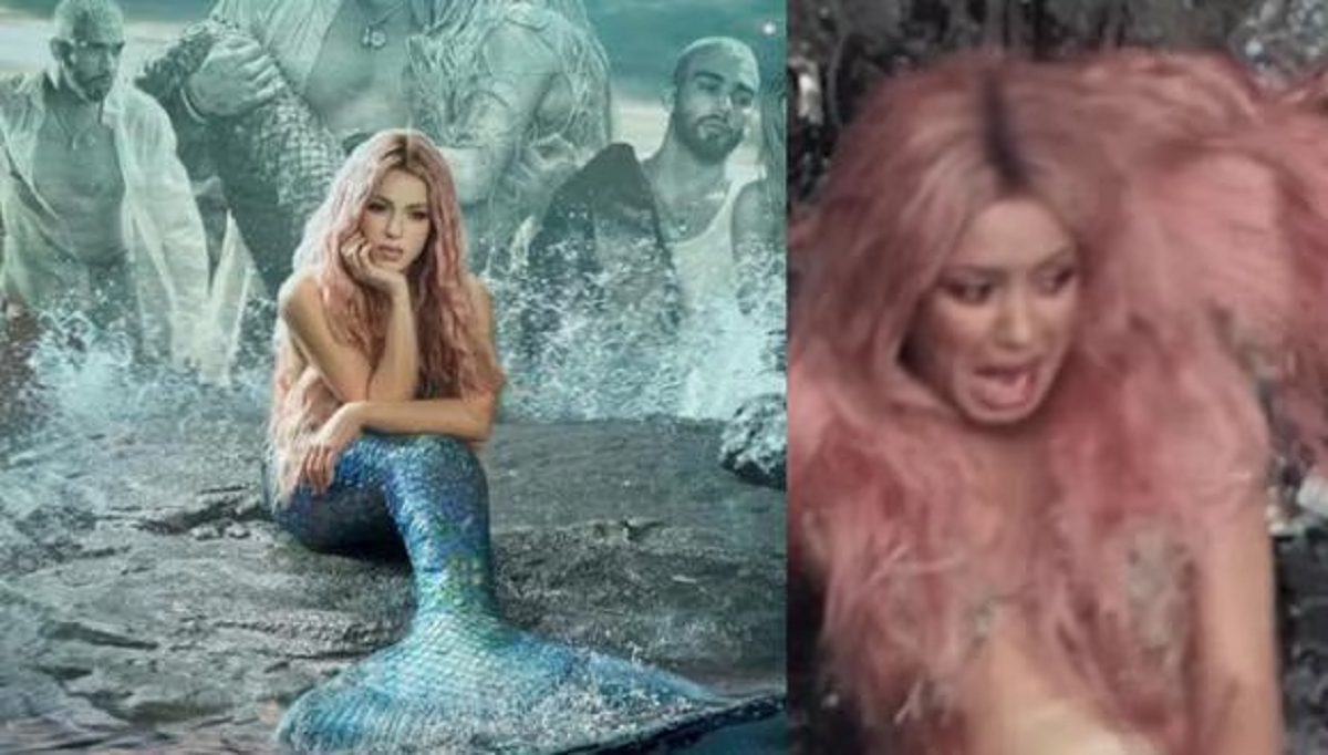 Shakira y un susto terrible en la grabación de su último video. 