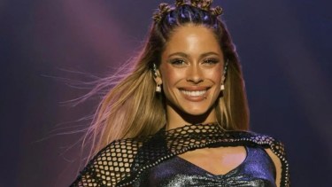 A Tini Stoessel se la vio en un video, que circula en las redes, junto a un galán brasileño. Archivo.