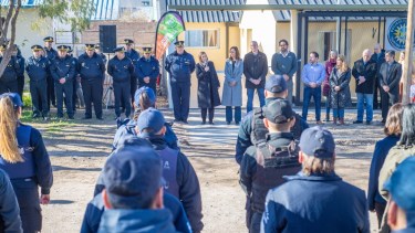 El acto se realizó este mediodía. Foto gentileza