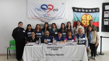 El flamante sindicato se presentó en sociedad. 