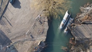 Puente en la isla Jordán: «La solución será la construcción de un puente definitivo»