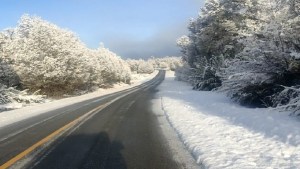 Alerta por nieve desde Junín de los Andes a Villa La Angostura y Bariloche